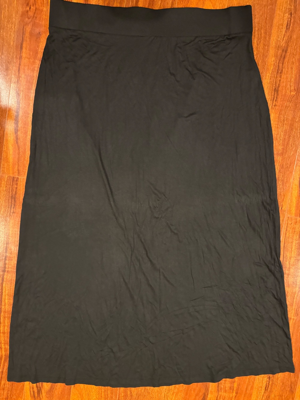 a.n.a Black Midi Skirt